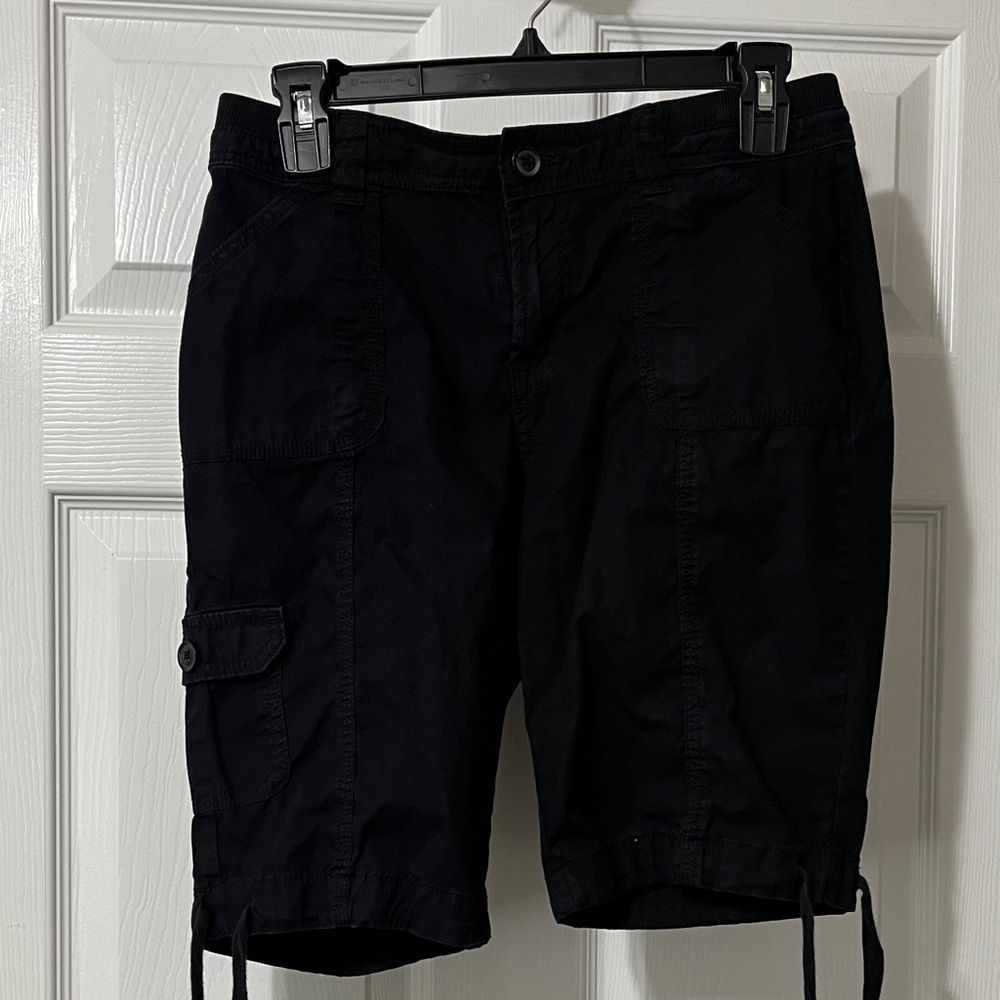 St. John's Bay Women’s Dark Cargo Shorts